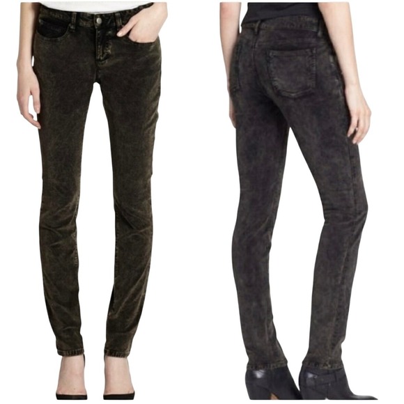 Eileen Fisher Mineral Bronze Velveteen Skinny High Rise Pants Women Size 18W NWT - Picture 1 of 14